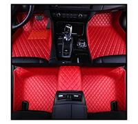 Alfombrillas De Cuero para Coche Personalizadas para A5 Coupe 2 Puertas para Quattro Auto Foot Carpets Auto Interior Accessories Alfombrilla Alfombrillas(Rojo)
