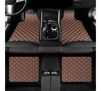 Alfombrillas De Cuero SintéTico para Ferrari F80 Coupe 2024 2025 2026- - Resistentes Al Polvo, Al Agua Y Antideslizantes - Suave Y CóModo,Brown