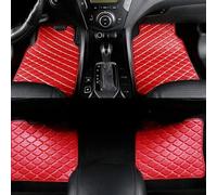 Alfombrillas De Cuero SintéTico para Lamborghini Murcielago LP640 Coupe 2005 2006 2007-2010 - Resistentes Al Polvo, Al Agua Y Antideslizantes - Suave Y CóModo,Red