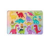 Alfombrillas de dinosaurio para interiores y exteriores Las alfombrillas de entrada son fáciles de usar Alfombrillas antideslizantes absorbentes para puertas delanteras Las alfombrillas de bienvenid