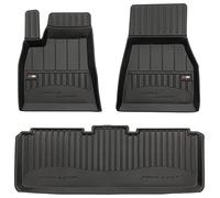 Alfombrillas de Goma 3D Pro-Line Tesla S Desde 2012 | Accesorios Coche Alfombra Goma Suelo Premium