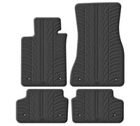 Alfombrillas de Goma Compatible con BMW Serie 5 G30/G31 2017-2023 (Perfil T 4-Partes + Clips de Montaje)