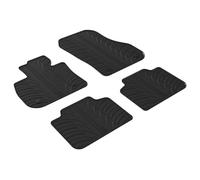 Alfombrillas de Goma Compatible con BMW X1 (U11) 2022- (Perfil T 4-Partes + Clips de Montaje)