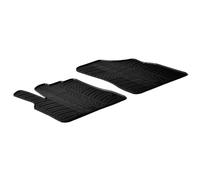 Alfombrillas de Goma Compatible con Citroen Berlingo/Peugeot Partner 2008-2018 (Perfil T 2-Partes + Clips de Montaje)