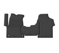 Alfombrillas de Goma Compatible con Citroen Jumpy/Peugeot Expert/Toyota Proace 2016- & Opel Vivaro Cargo 2019- & Fiat Scudo 2022- (Perfil G 3-Partes + Clips de Montaje)