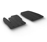 Alfombrillas de Goma Compatible con Ford Transit Connect Furgon 2016-2022 (Perfil G 2-Partes + Clips de Montaje)