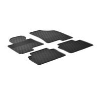 Alfombrillas de Goma Compatible con Hyundai ix35 / Kia Sportage 5-Puertas 2010-2016 (Perfil G 4-Partes + Clips de Montaje)