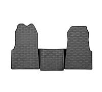 Alfombrillas de Goma Compatible con Maxus eDeliver 9 (ev-90) 2020- & eDeliver 7 2023- (3 Piezas + Sistema de fijación)
