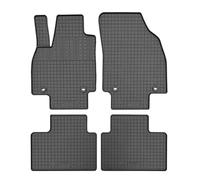 CIKCar Alfombrillas de Goma Compatible con MG ZS II Hybrid+ 2024- (4 Piezas + Sistema de fijación)