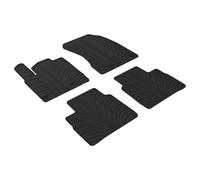Alfombrillas de Goma Compatible con Nissan X-Trail MHEV 2021- excl. Hybrid (Perfil T 4-Partes + Clips de Montaje)