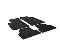 Alfombrillas de Goma Compatible con Opel Mokka (Incl. X) & Chevrolet Trax 2012-2020 (Perfil T 4-Partes + Clips de Montaje)