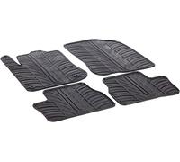 Alfombrillas de Goma Compatible con Peugeot 2008 In rossover 2013-2019 (Perfil T 4-Partes + Clips de Montaje)