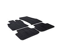 Alfombrillas de Goma Compatible con Skoda Octavia III 2013-2017 & 2017-2020 (Perfil T 4-Partes + Clips de Montaje)