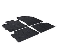 Alfombrillas de Goma Compatible con Toyota Auris HB/Touring Sport/Hybrid 2012- (Perfil T 4-Partes + Clips de Montaje)