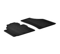 Alfombrillas de Goma Compatible con Volkswagen Caddy 2004-2015 & 2015-2020 (Perfil G 2-Partes + Clips de Montaje)