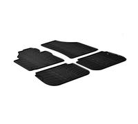 Alfombrillas de Goma Compatible con Volkswagen Caddy 2004-2015 & 2015-2020 (Perfil G 4-Partes + Clips de Montaje)