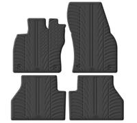 Alfombrillas de Goma Compatible con Volkswagen Caddy V MPV 2020- & Ford Tourneo Connect (L1/L2) 2022- (Perfil T 4-Partes + Clips de Montaje)
