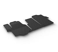 Alfombrillas de Goma Compatible con Volkswagen Crafter 2017- & Man TGE 2017- (Perfil G 3-Partes)