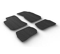 Alfombrillas de Goma Compatible con Volkswagen Passat 3B/3BG 1996-2004 (Perfil T 4-Partes + Clips de Montaje)
