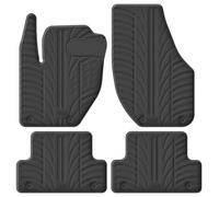 Alfombrillas de Goma Compatible con Volvo V40 2012- (Perfil T 4-Partes + Clips de Montaje)