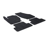 Alfombrillas de Goma Compatible con Volvo V40 2012- (Perfil T 4-Partes + Clips de Montaje)