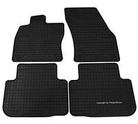 Alfombrillas de goma para coche 4Â piezas