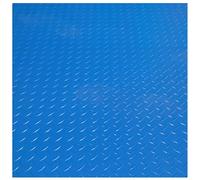 Alfombrillas de Goma para Suelos, Rollo de Alfombra de Goma for Suelo, Textura de Diamante, Multicolor, Varios tamaños, Garaje, gimnasios, Barcos(Blue,900x90cm/354.6x35.5)