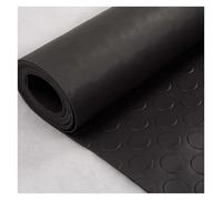 Alfombrillas de Goma para Suelos, Tapetes for Garaje, Rollo de PVC, Multicolor, Varios tamaños(Black,120x100cm/47x39in)