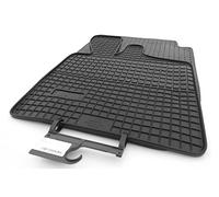 Alfombrillas de goma Smart Fortwo 1998/450 Original Calidad Auto alfombrillas goma felpudos Negro