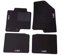 Alfombrillas de moqueta con 4 logotipos y fijaciones redondas desde 2011 a 2015