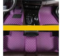 Alfombrillas de piso para MG3 para MG4 para MULAN 2010 2011 2012 2013 2014 2015 2016 2017 2018-2023 alfombrillas de coche accesorios para talón de coche (morado, 2020-2023)