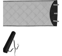 Alfombrillas de planchado de viaje con guantes de vapor mejoradas, gruesas, portátiles sobre la puerta, almohadilla de planchado con calor, almohadilla vertical para ropa