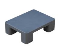 Alfombrillas de plástico a prueba de humedad para almacenes, apilables, palés logísticos, color azul, 23.6 x 19.7 x 4.7 pulgadas, para carretilla elevadora