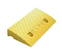 Alfombrillas de plástico for rampa, Tablas de Asistencia for Arranque en Pendiente, adecuadas for automóviles/vehículos eléctricos de chasis bajo, Resistentes a los arañazos.(Yellow,50 * 27 * 11cm)