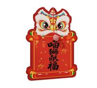 Alfombrillas De Rascado para Gatos - Tablero para Mascotas del Año Nuevo Chino | Almohadilla de Rascado - para Interior Hogar Puerta Sofá Afilar Garras Jugar Aburrimiento Ejercicio