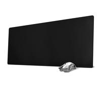 Alfombrillas de rat n ZORESYN XL grandes (89 x 40 cm) - Alfombrilla de escritorio para juegos de cuero sint tico - Base antideslizante e impermea