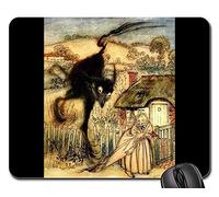 Alfombrillas de ratón para Juegos, Alfombrilla de ratón, Libro de Literatura Vintage, ilustración Arthur Rackham 4