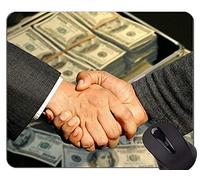 Alfombrillas de ratón personalizadas, conclusión de dinero de la alfombrilla de ratón de la oficina de Capital de contrato