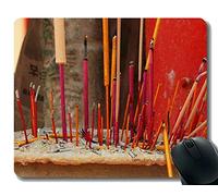 Alfombrillas de ratón personalizadas, Todos los seres sintientes, Budismo Alfombrilla de ratón con borde cosido