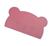 Alfombrillas de silicona para niños y niñas con base antideslizante que protege las mesas durante la comida para niños y niñas