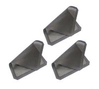 Alfombrillas de silicona perforadas para hornear, 3 piezas de 40 x 30 cm ahuecan la almohadilla transpirable para hornear pan hueco bandeja para hornear forros para cocinas