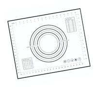 Alfombrillas de silicona resistentes al calor, antideslizantes, aptas para microondas, de grado alimenticio para pasteles, masas enrollables