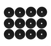 Alfombrillas de sombreado para plantas, 12 unidades, discos de tela no tejida para una protección eficaz del árbol (42 cm)