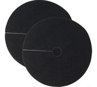 Alfombrillas de sombreado para plantas, 12 unidades, discos de tela no tejida para una protección eficaz del árbol (25 cm)