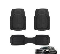 Alfombrillas de suelo para SUV - 3 piezas resistentes antideslizantes para cortar | Alfombras antiderrames - para camiones SUV sedán Camping-Cars asientos traseros Conducción