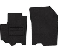 Alfombrillas de terciopelo para Suzuki SX4 S-Cross delanteras negras