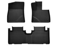 Alfombrillas De TPE Para Benz Para Smart #1, Alfombrillas Para Maletero, Antideslizantes, Para Todo Tipo De Clima, Para La Parte Delantera Y Trasera. Coche Alfombra(Negro 7 RHD)