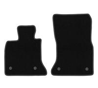 Alfombrillas delanteras para BMW GT F07 FL 2013-2018 GT 2 piezas Negro BASIC