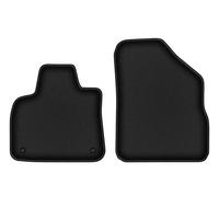 Alfombrillas delanteras velour negras 2 uds. para: Citroen DS5 2011-2018 sedán
