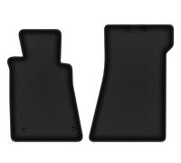 Alfombrillas delanteras velour negras 2 uds. para: Mercedes SL R107 z katalizato
